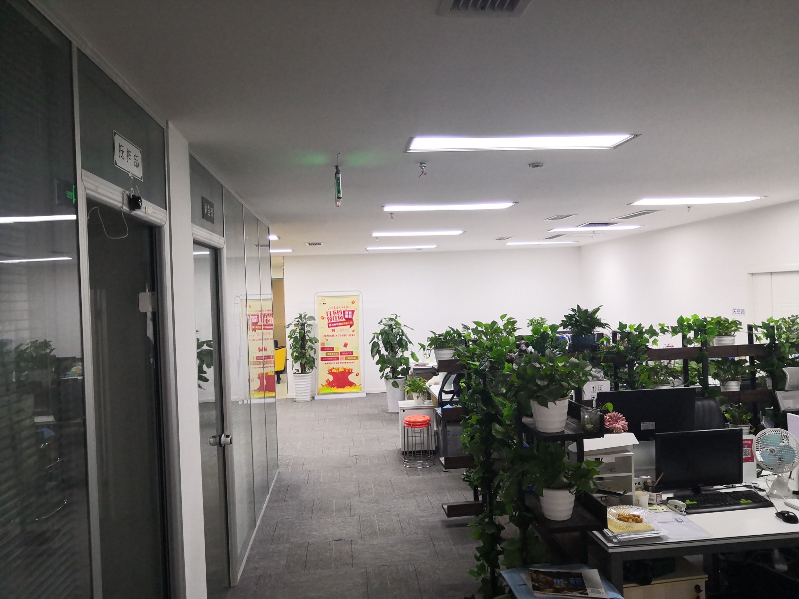 公司开放办公区域